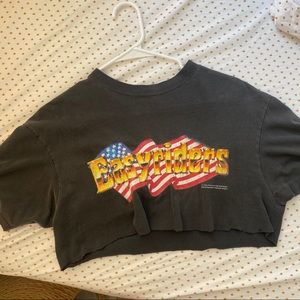 Ultra crop vintage tee